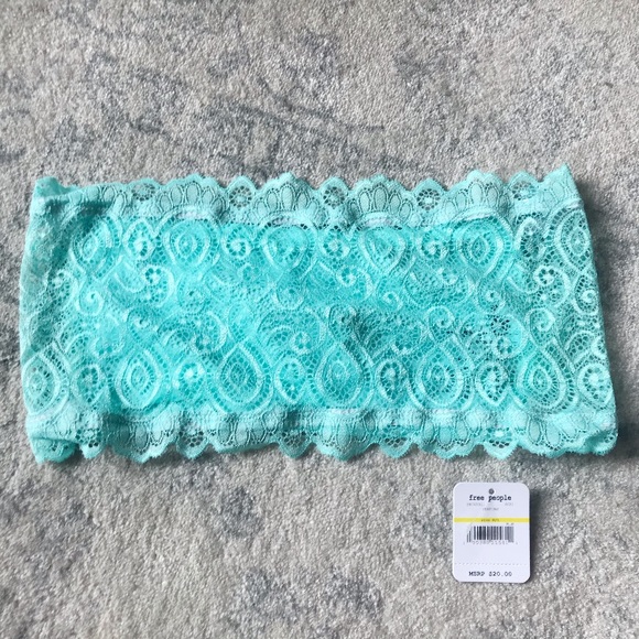 Free People Lace Bandeau Bralette | Size M/L - Picture 3 of 6